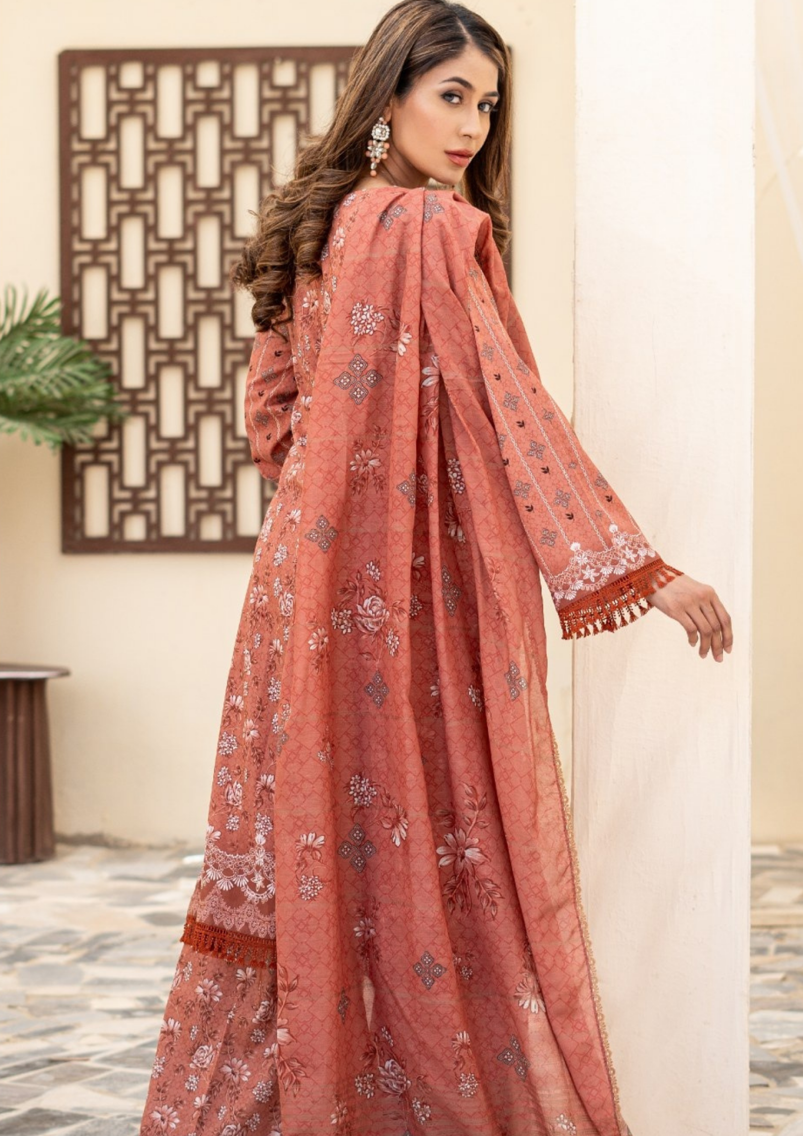 SAJAL - Unstitched 3-Piece Digital Lawn