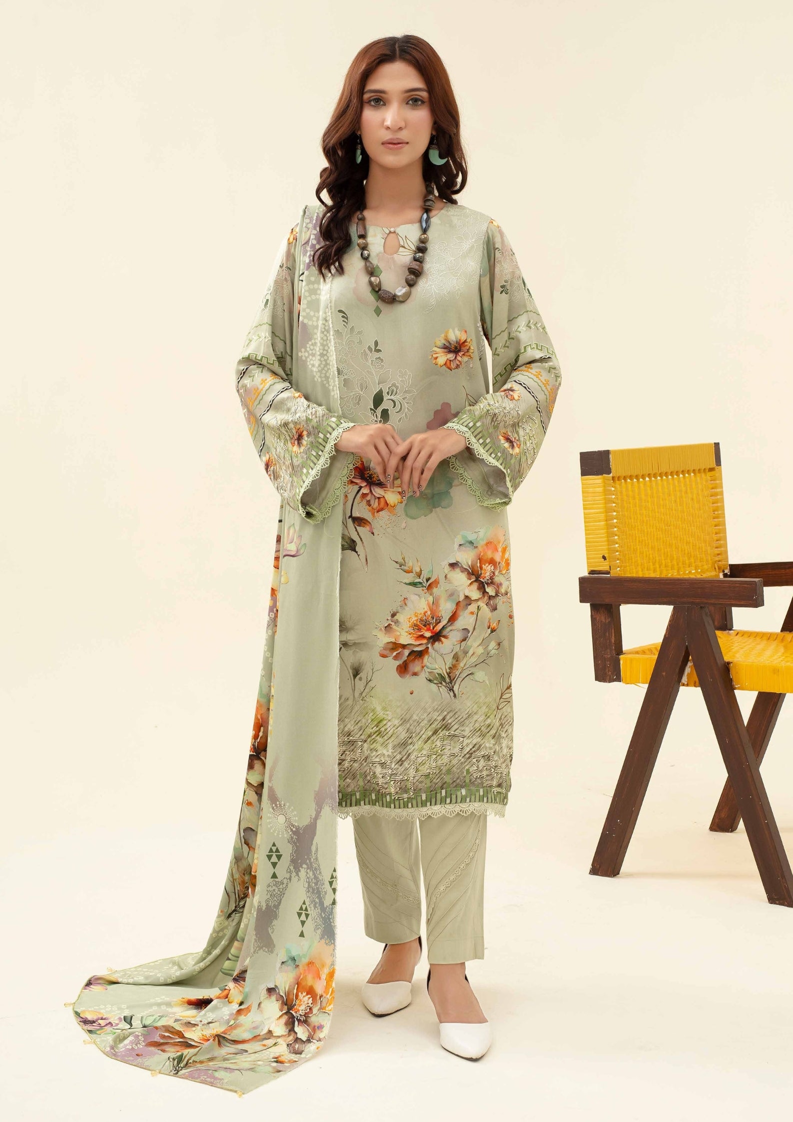 RIWAAYAT - 3-PCS Unstitched Prints