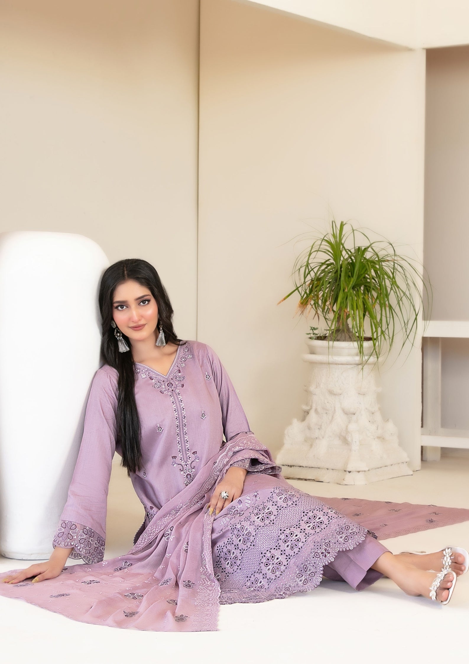 RAQS - Unstitched Embroidered Viscose