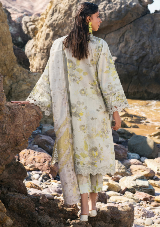 PARIZAAD - Unstitched 3-Piece Digital Print Lawn