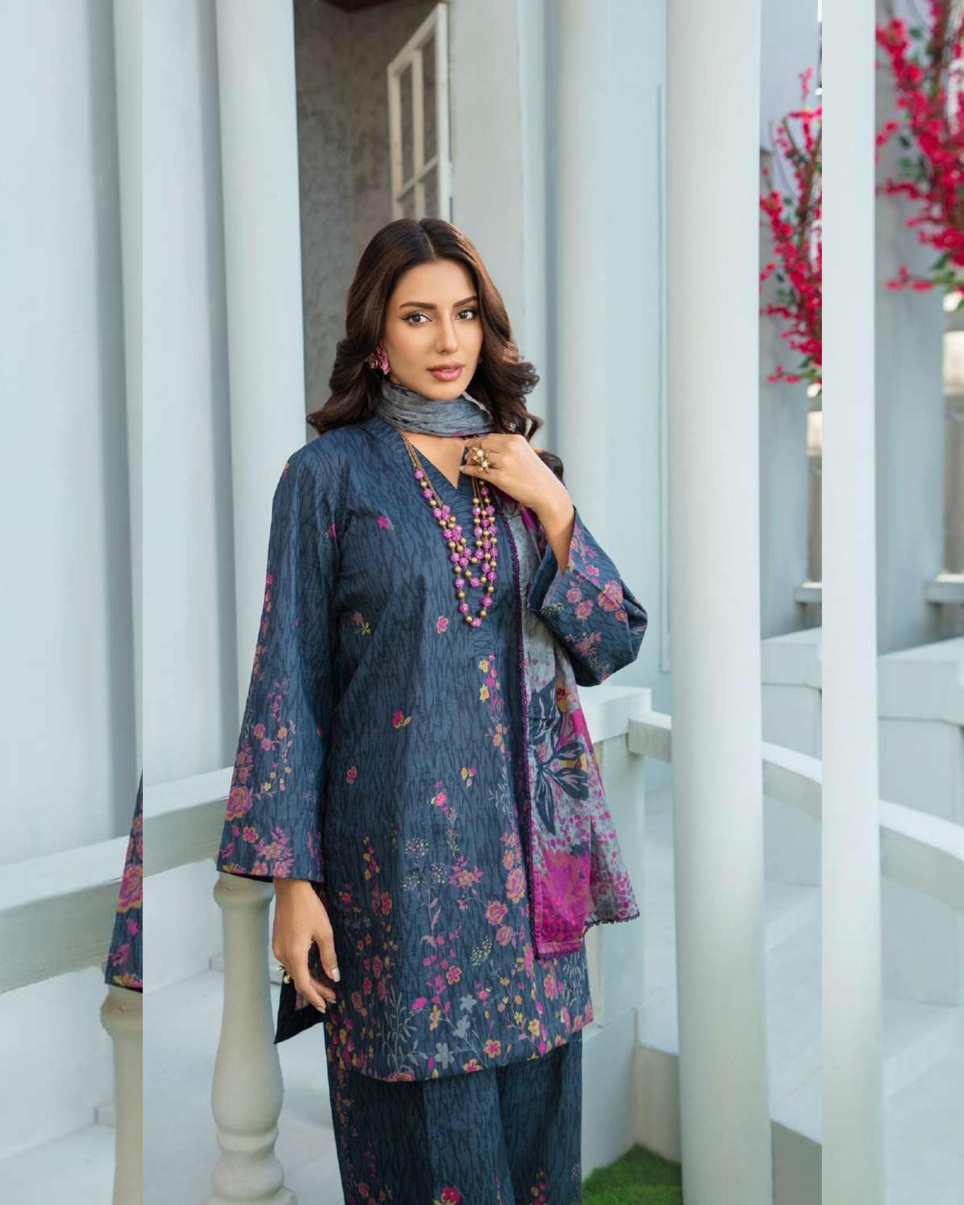 GULZAR - Stitched Lawn by Moncheri