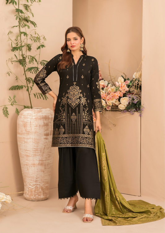 LAWN TALE - Unstitched 3-Piece Broshia Banarsi Lawn