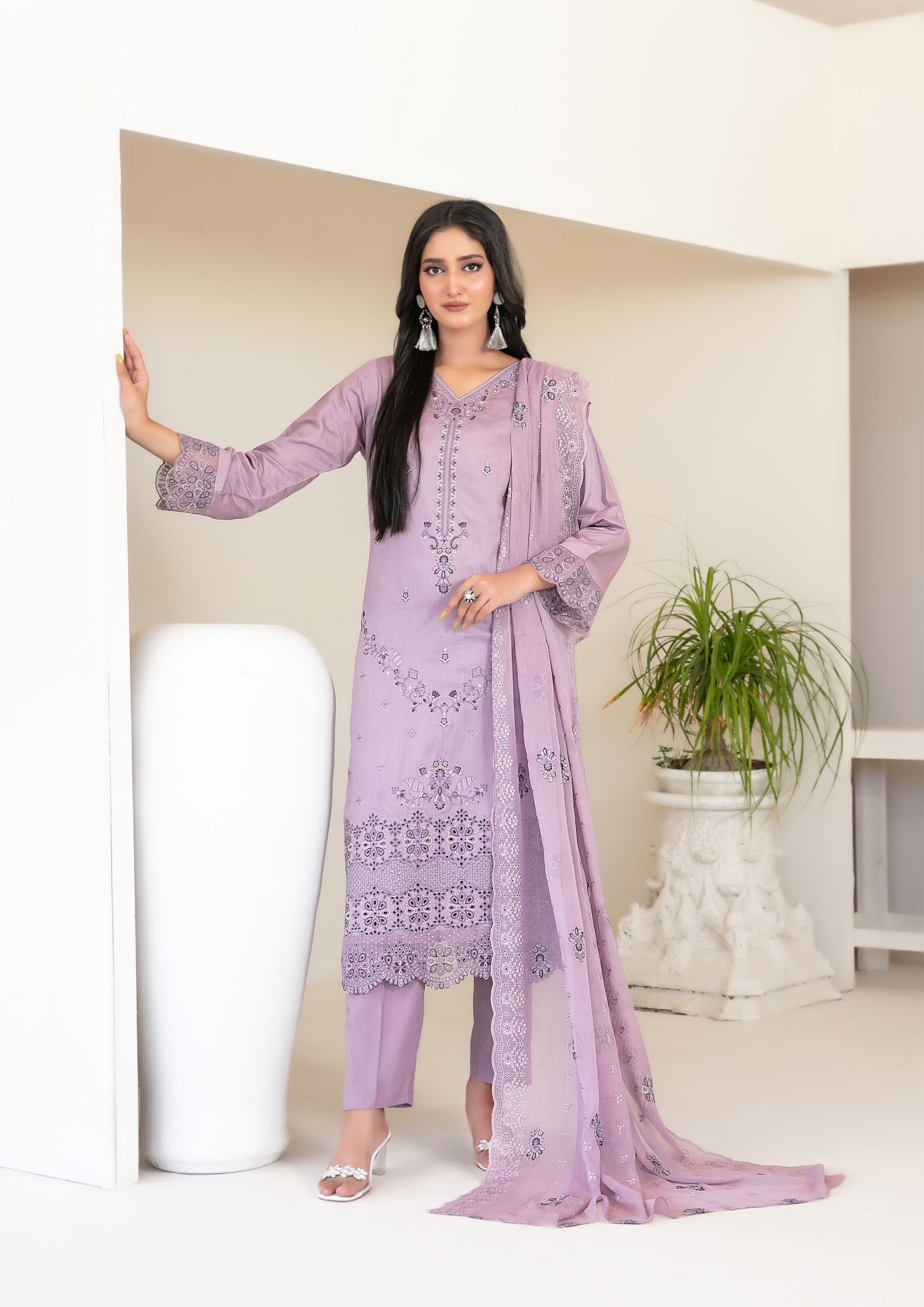 RAQS - Unstitched Embroidered Viscose