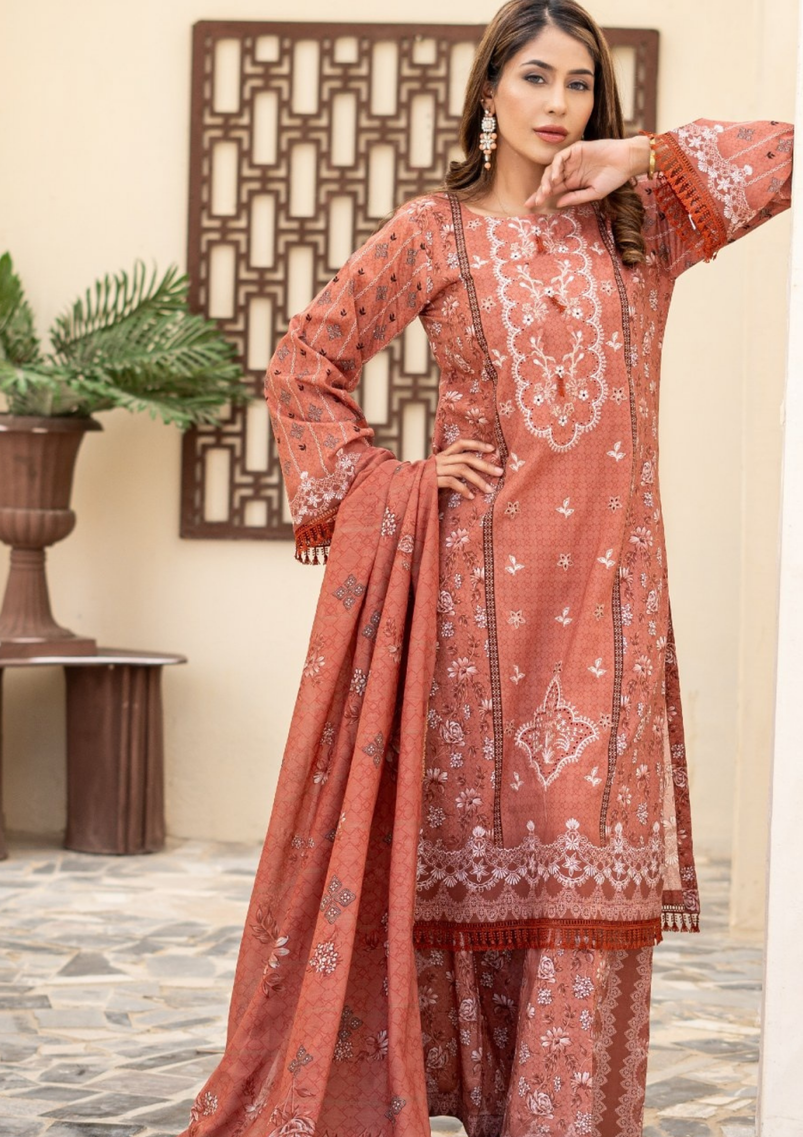 SAJAL - Unstitched 3-Piece Digital Lawn