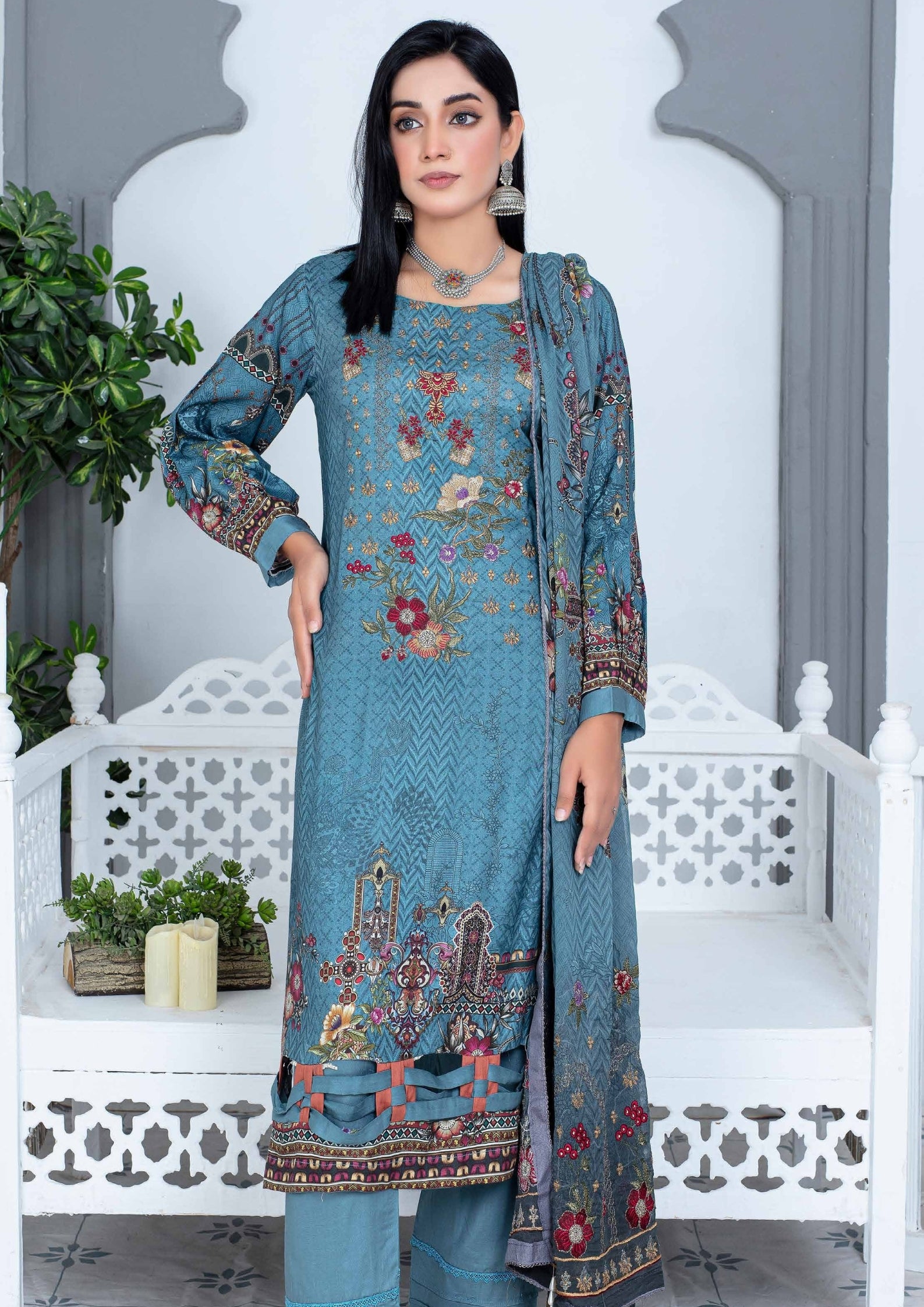 SAHIBA - Superior Linen Digital Print