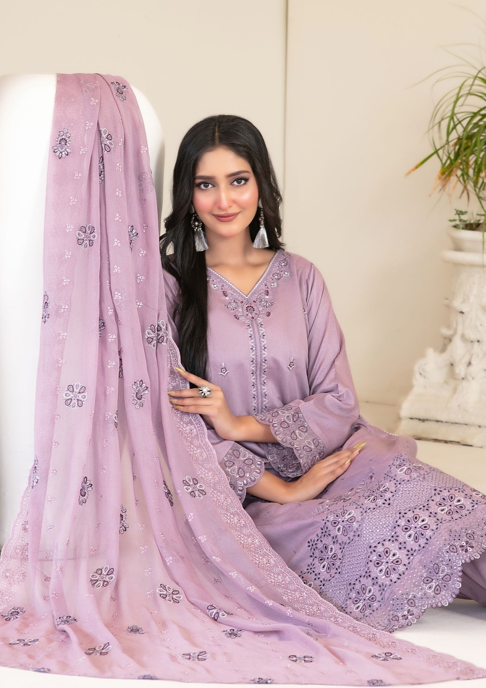 RAQS - Unstitched Embroidered Viscose