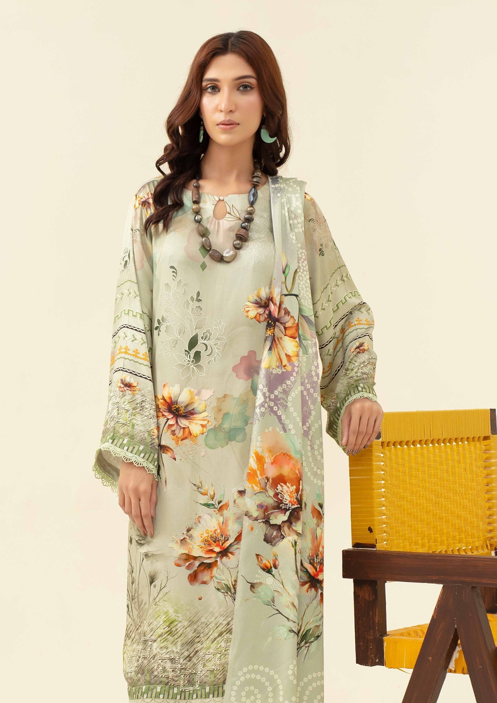 RIWAAYAT - 3-PCS Unstitched Prints