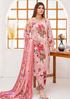 SHAFAQ - Unstitched 3-PCS Bana Dora Linen