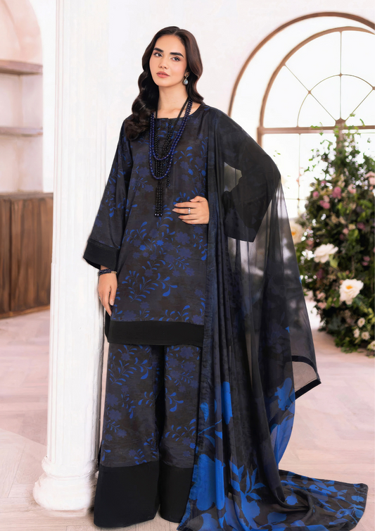NAQSH-E-NAAZ - Unstitched 3-Piece Digital Bana Dora Lawn