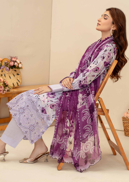 AQAS - Unstitched 3-Piece Digital Printed