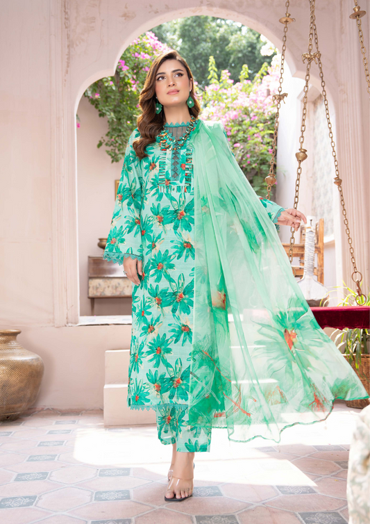 CARNIVAL - Unstitched 3-Piece Digital Lawn