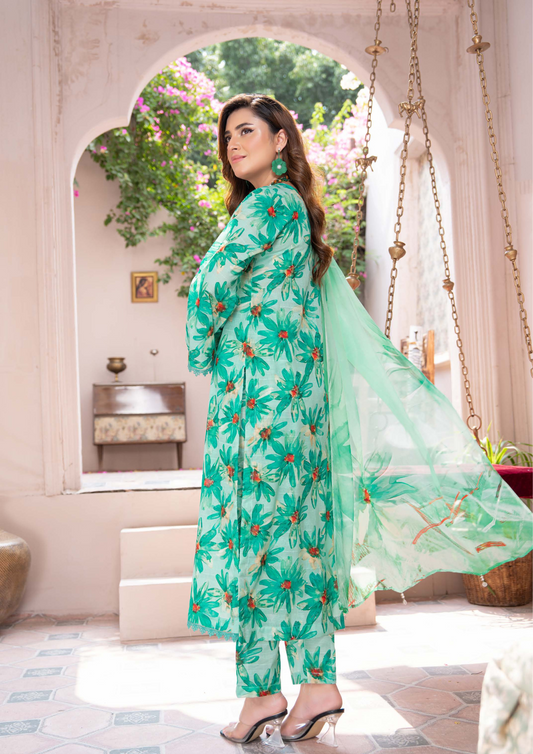 CARNIVAL - Unstitched 3-Piece Digital Lawn