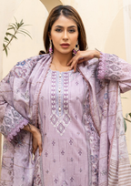 SAJAL - Unstitched 3-Piece Digital Lawn