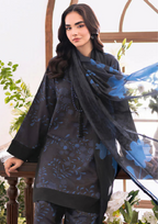 NAQSH-E-NAAZ - Unstitched 3-Piece Digital Bana Dora Lawn