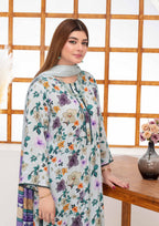 SHAFAQ - Unstitched 3-PCS Bana Dora Linen
