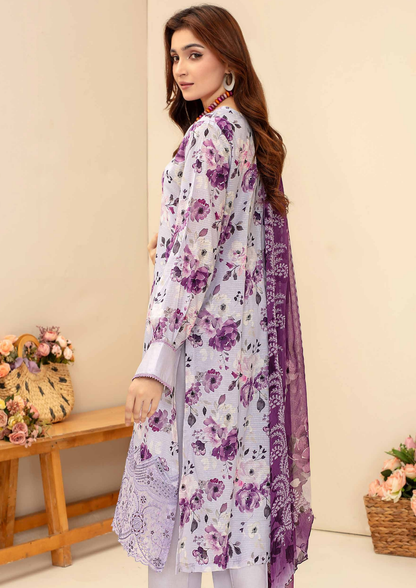 AQAS - Unstitched 3-Piece Digital Printed