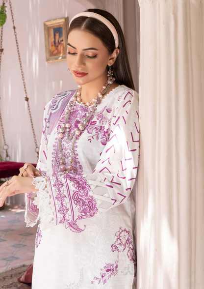 DHAGAY - Unstitched 3-Piece Embroidered Lawn