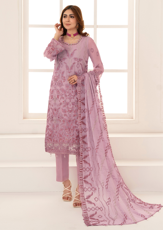 AFREEN - Semi Stitched Exclusive Chiffon