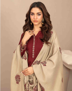 INAYA - Semi Stitched Embroidered