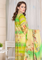 KAJAL - Unstitched 3-Piece Digital Lawn
