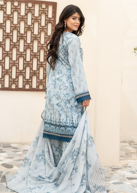 SAJAL - Unstitched 3-Piece Digital Lawn