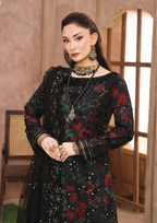 SHEESH MAHAL - Semi Stitched 3 - Piece Embroidered