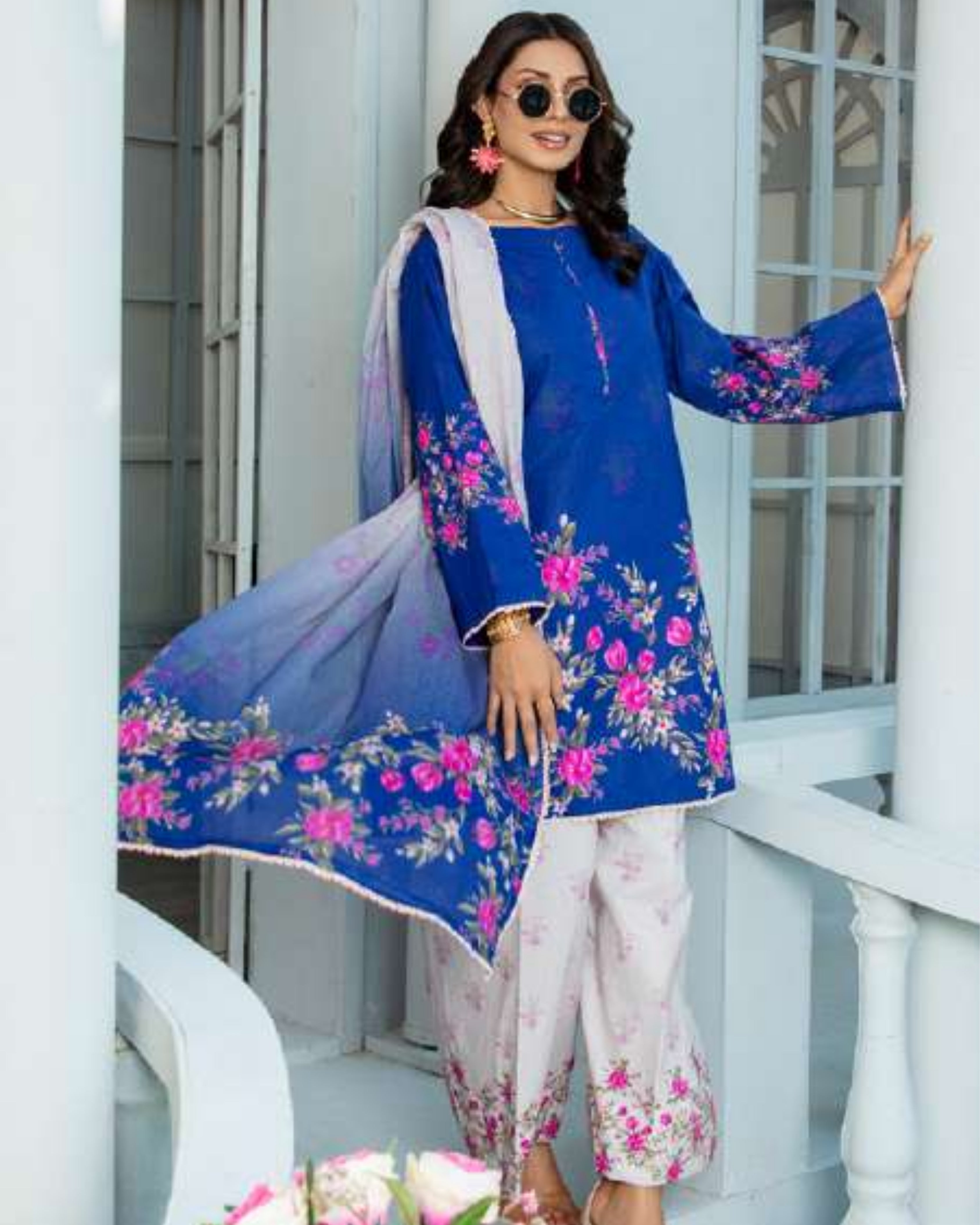 GULZAR - Stitched Lawn by Moncheri