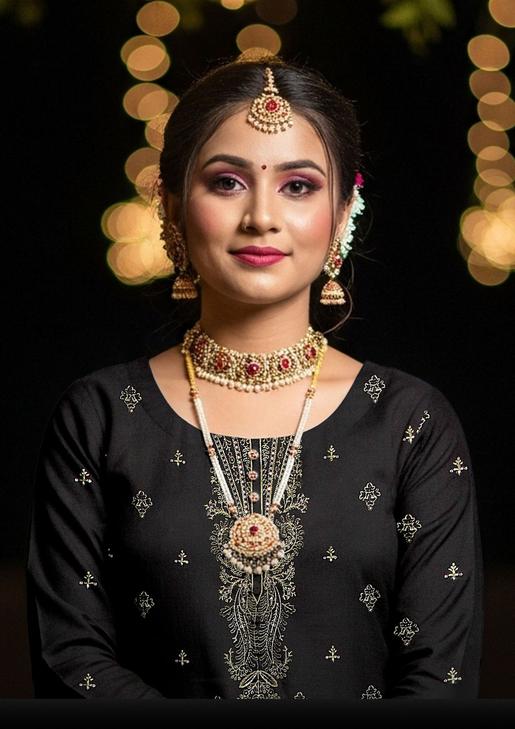 TABASSUM - Embroidered Dhanak