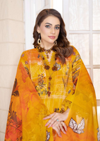KAJAL - Unstitched 3-Piece Digital Lawn