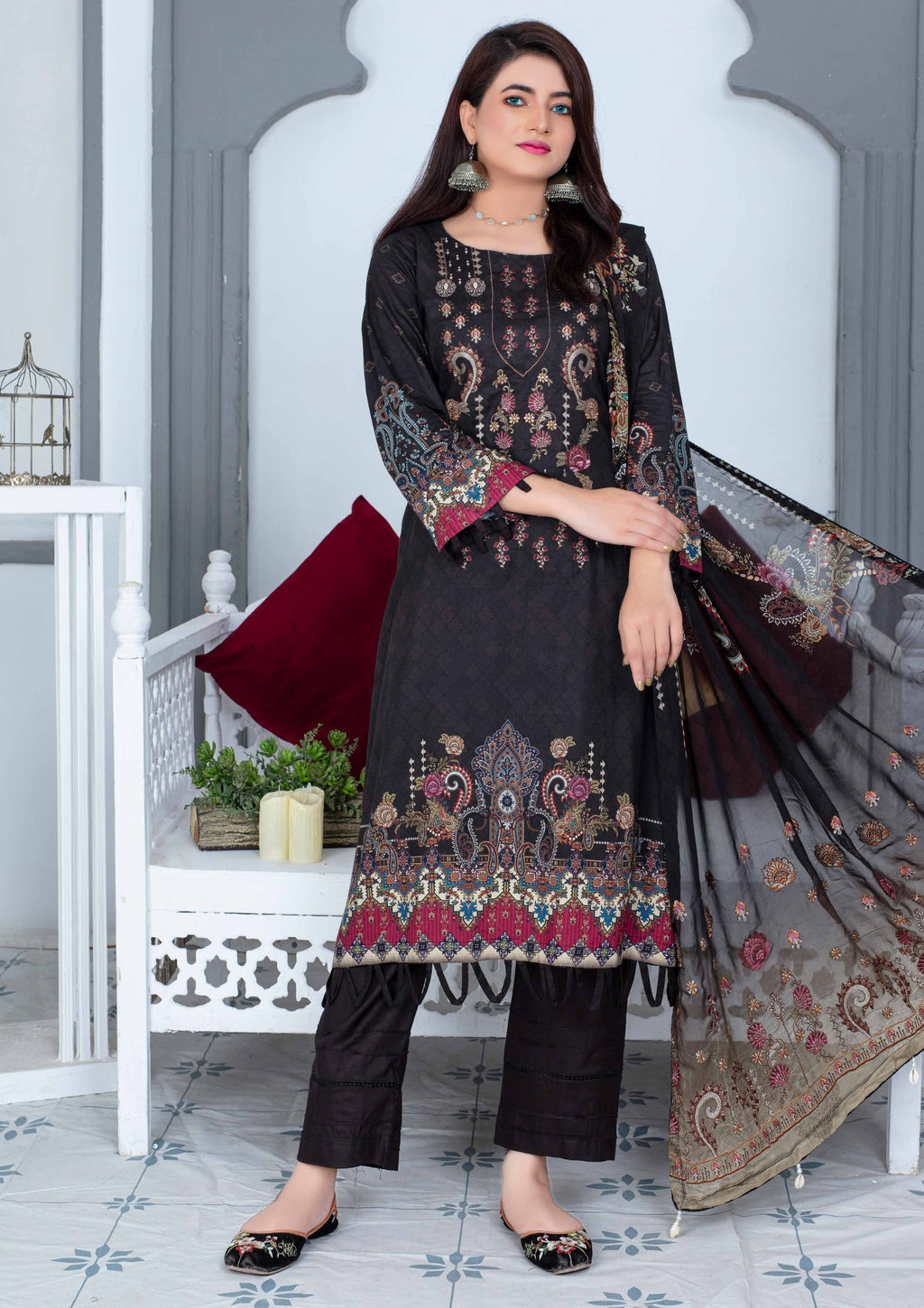 SAHIBA - Superior Linen Digital Print