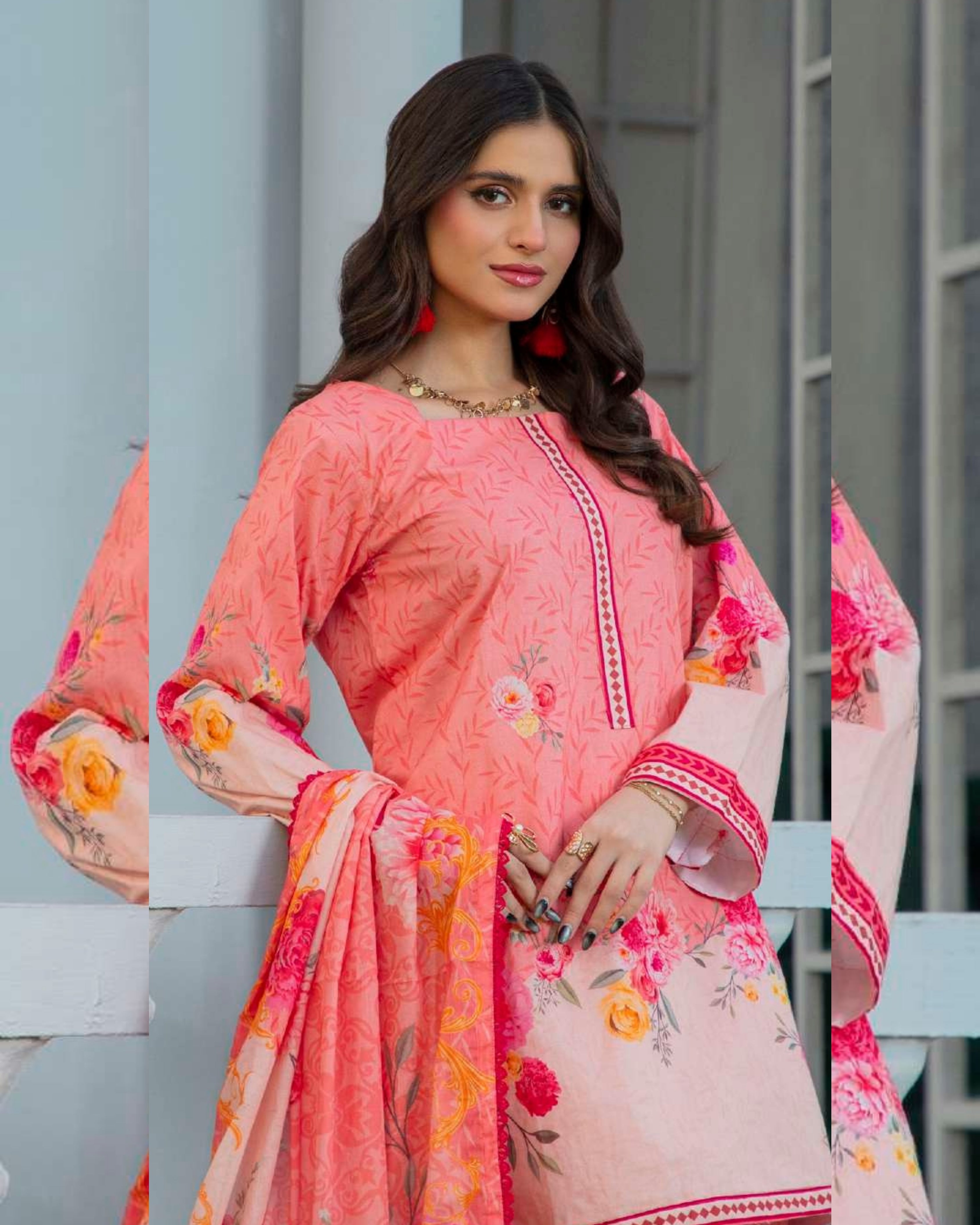 MOOMAL - Unstitched 3PCS Lawn