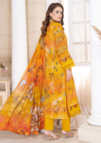 KAJAL - Unstitched 3-Piece Digital Lawn