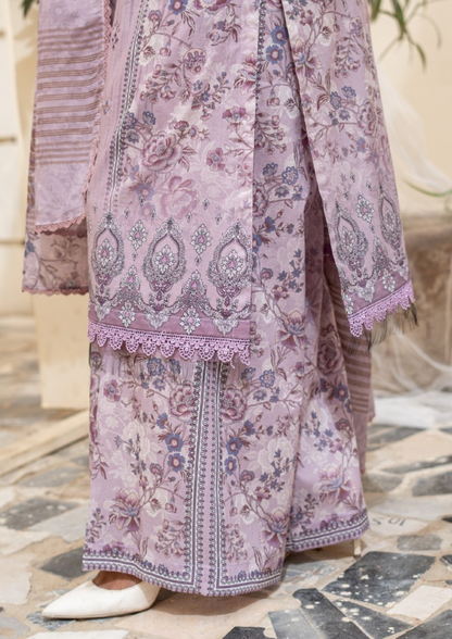 SAJAL - Unstitched 3-Piece Digital Lawn