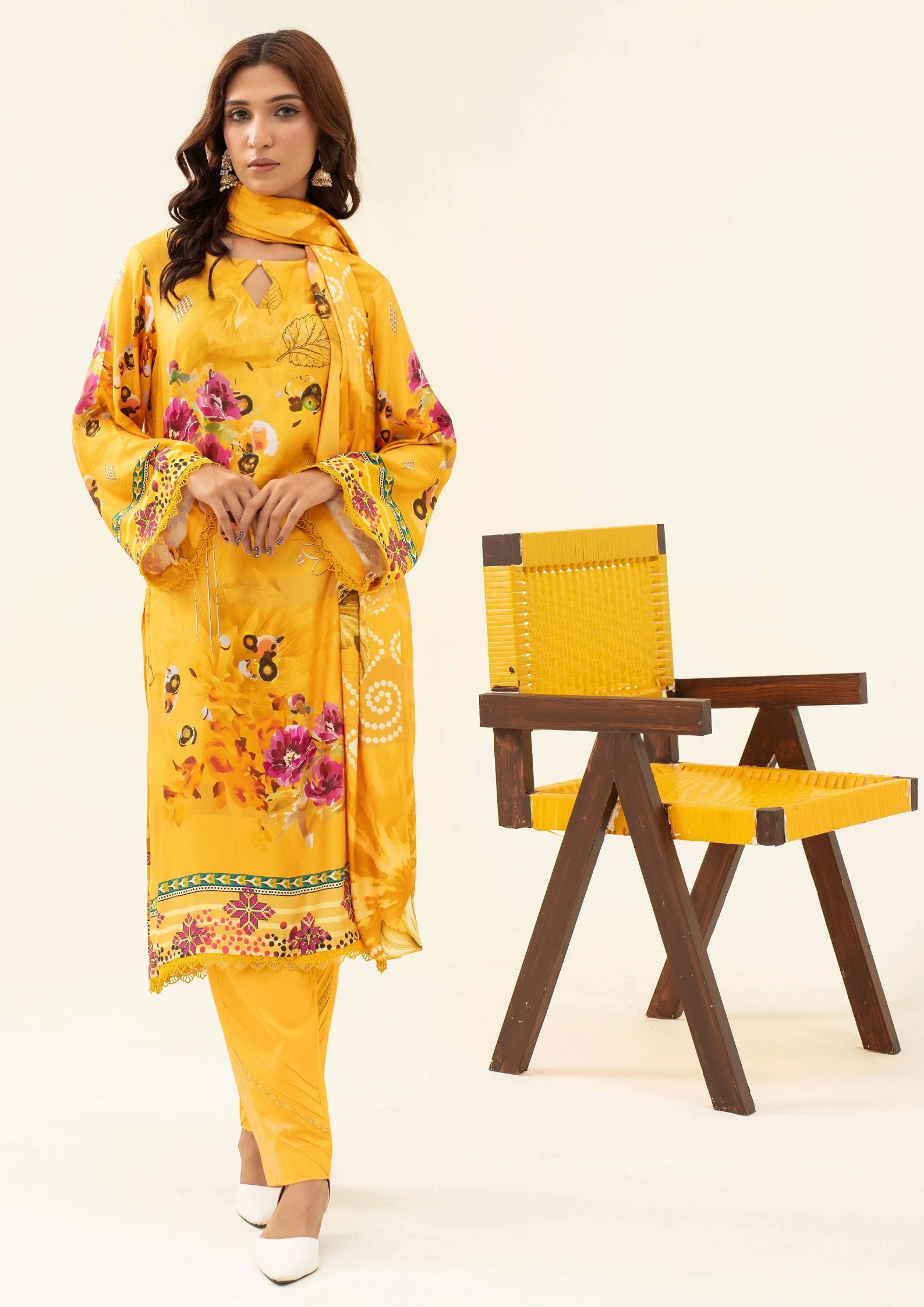RIWAAYAT - 3-PCS Unstitched Prints