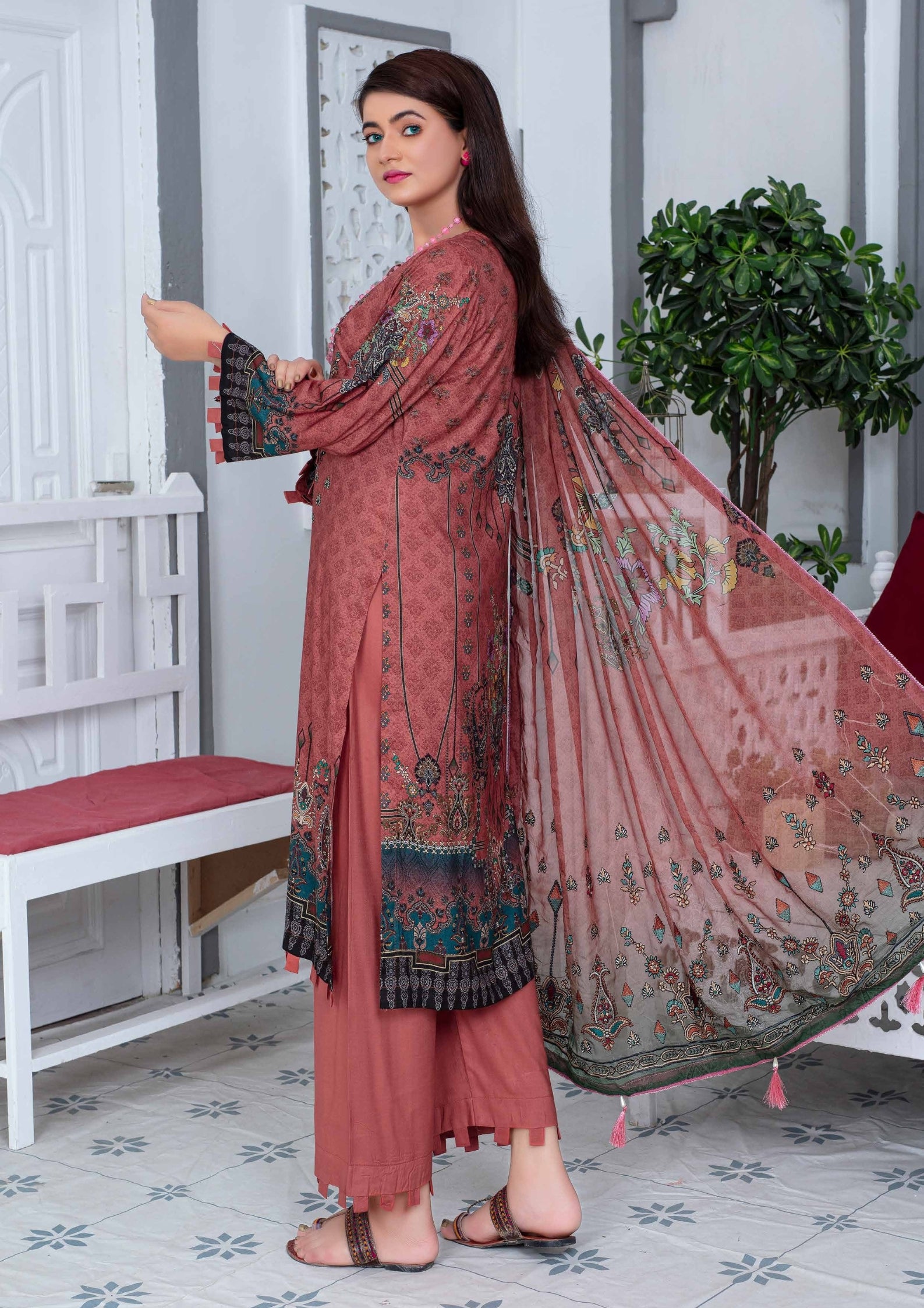 SAHIBA - Superior Linen Digital Print
