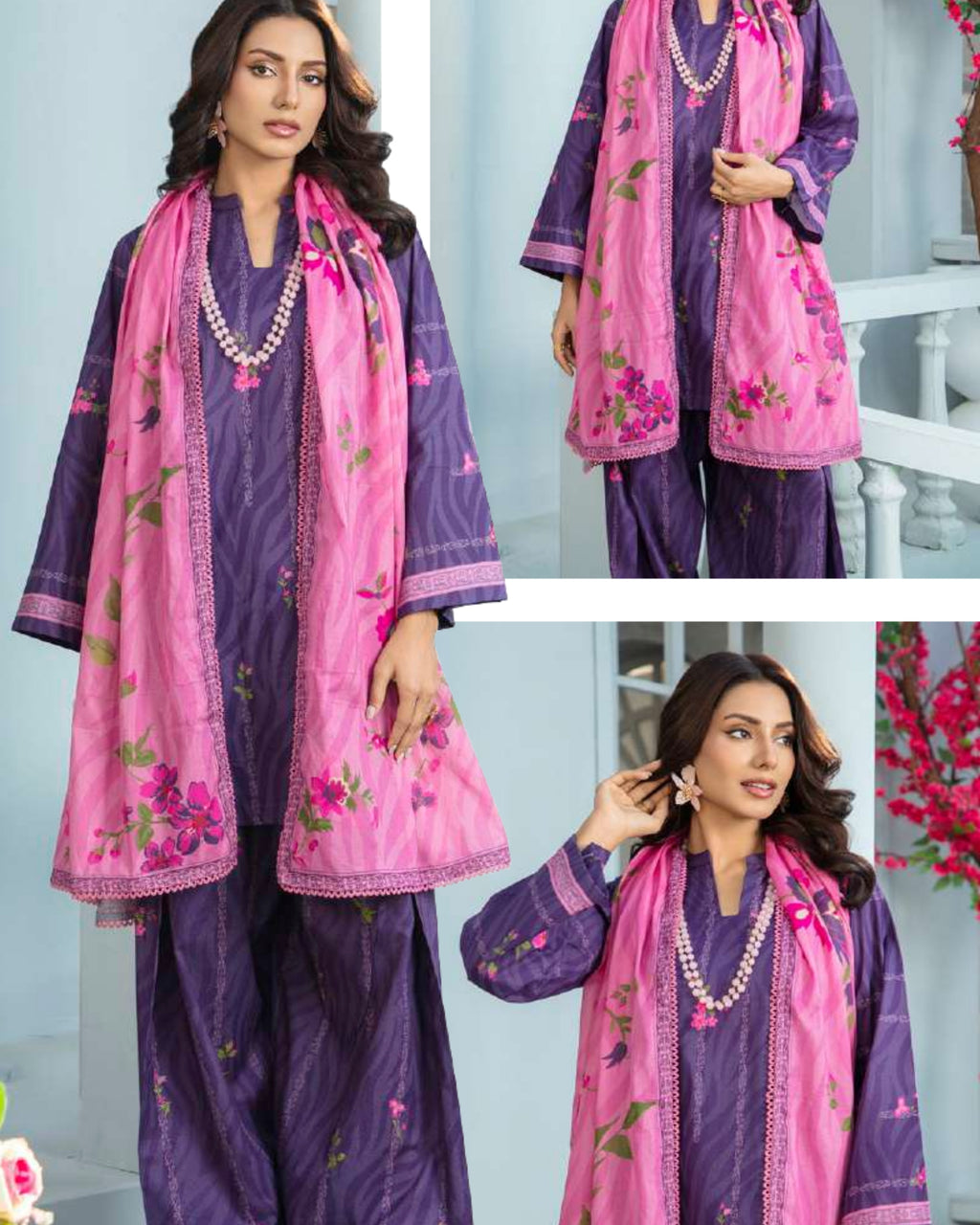 GULZAR - Stitched Lawn by Moncheri