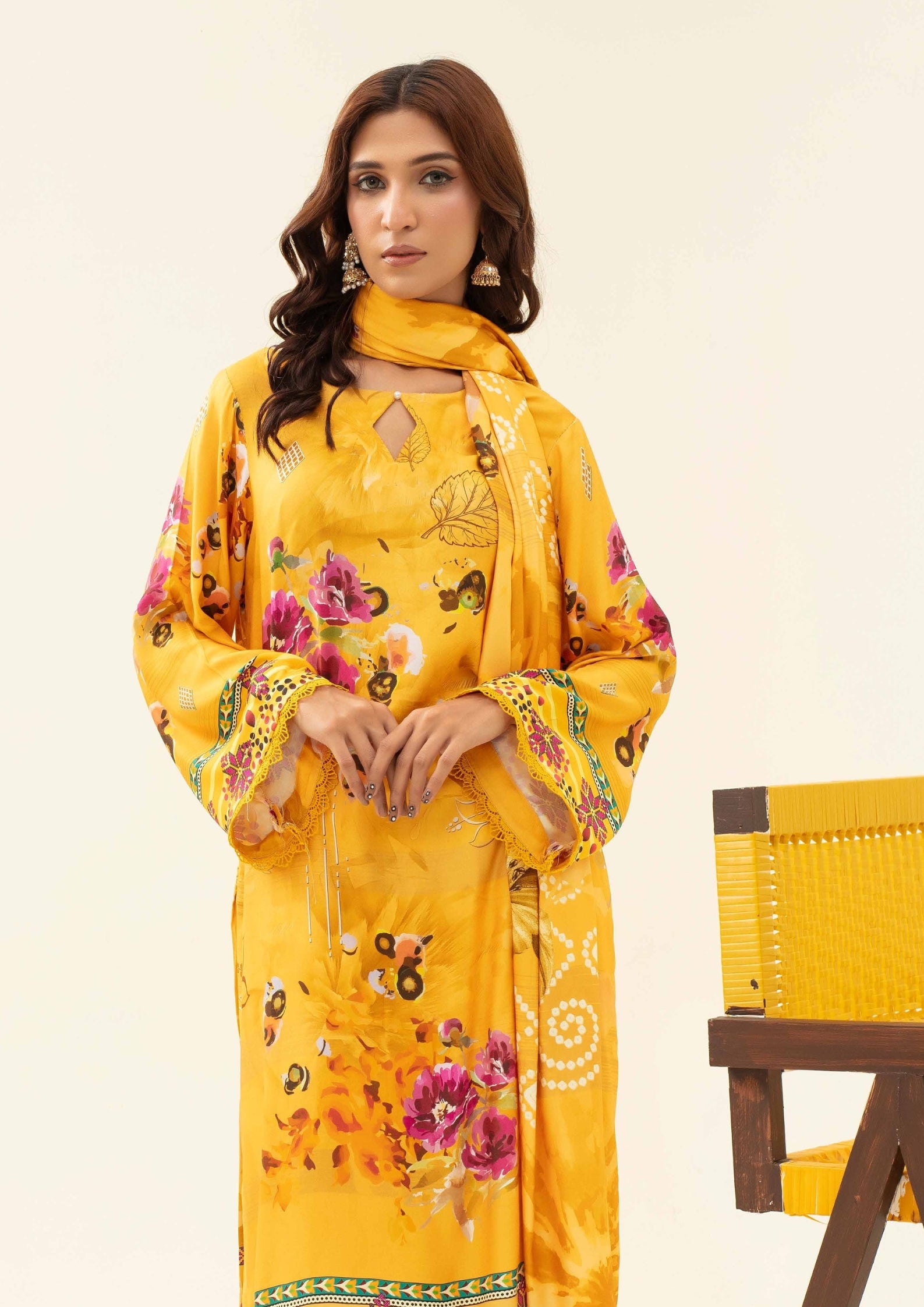 RIWAAYAT - 3-PCS Unstitched Prints