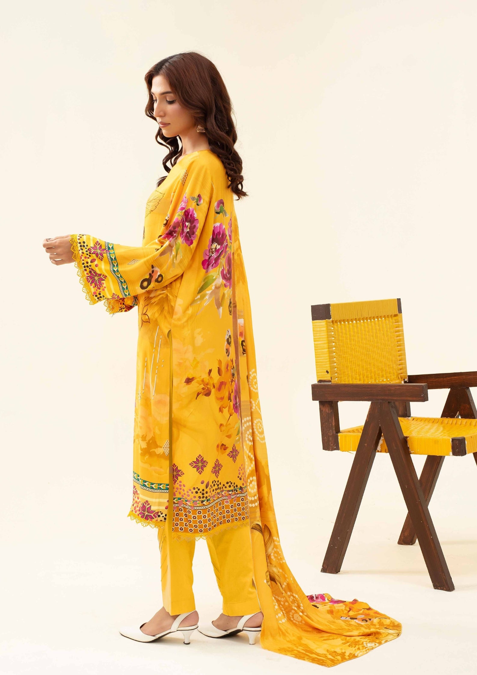 RIWAAYAT - 3-PCS Unstitched Prints