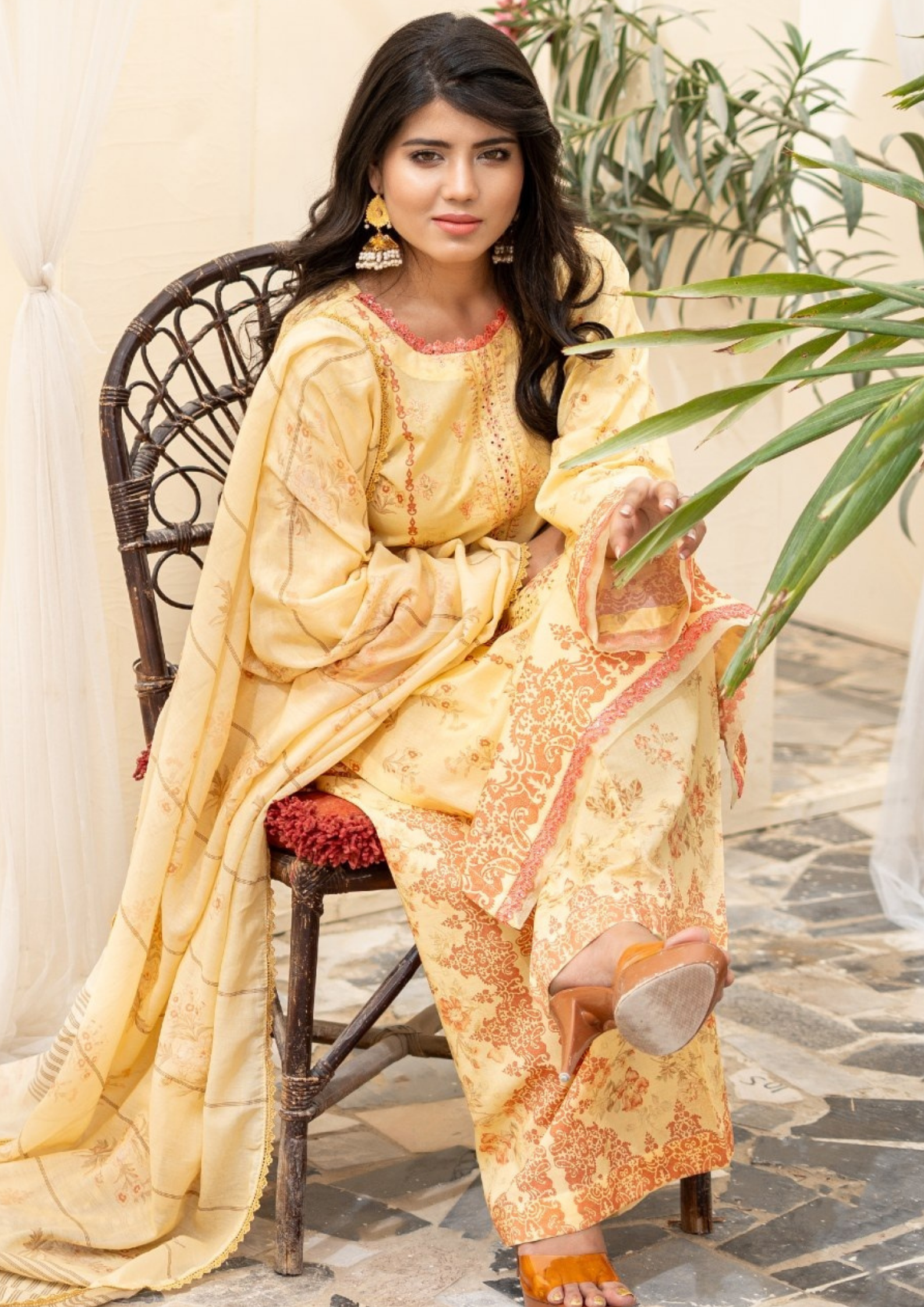 SAJAL - Unstitched 3-Piece Digital Lawn