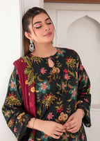 SHAFAQ - Unstitched 3-PCS Bana Dora Linen