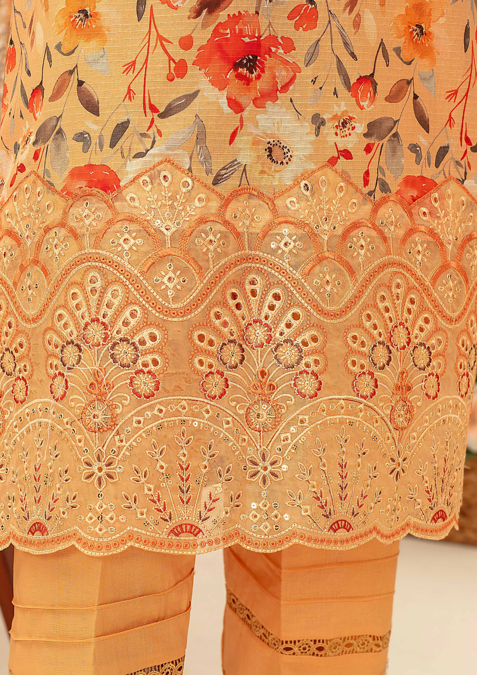 AQAS - Unstitched 3-Piece Digital Printed