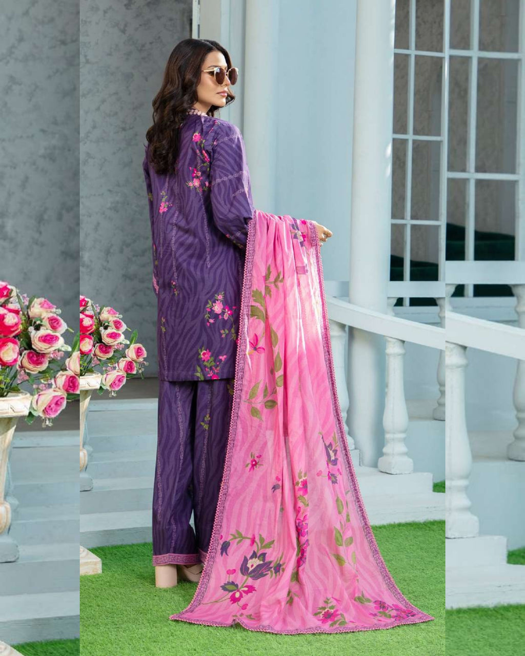 MOOMAL - Unstitched 3PCS Lawn