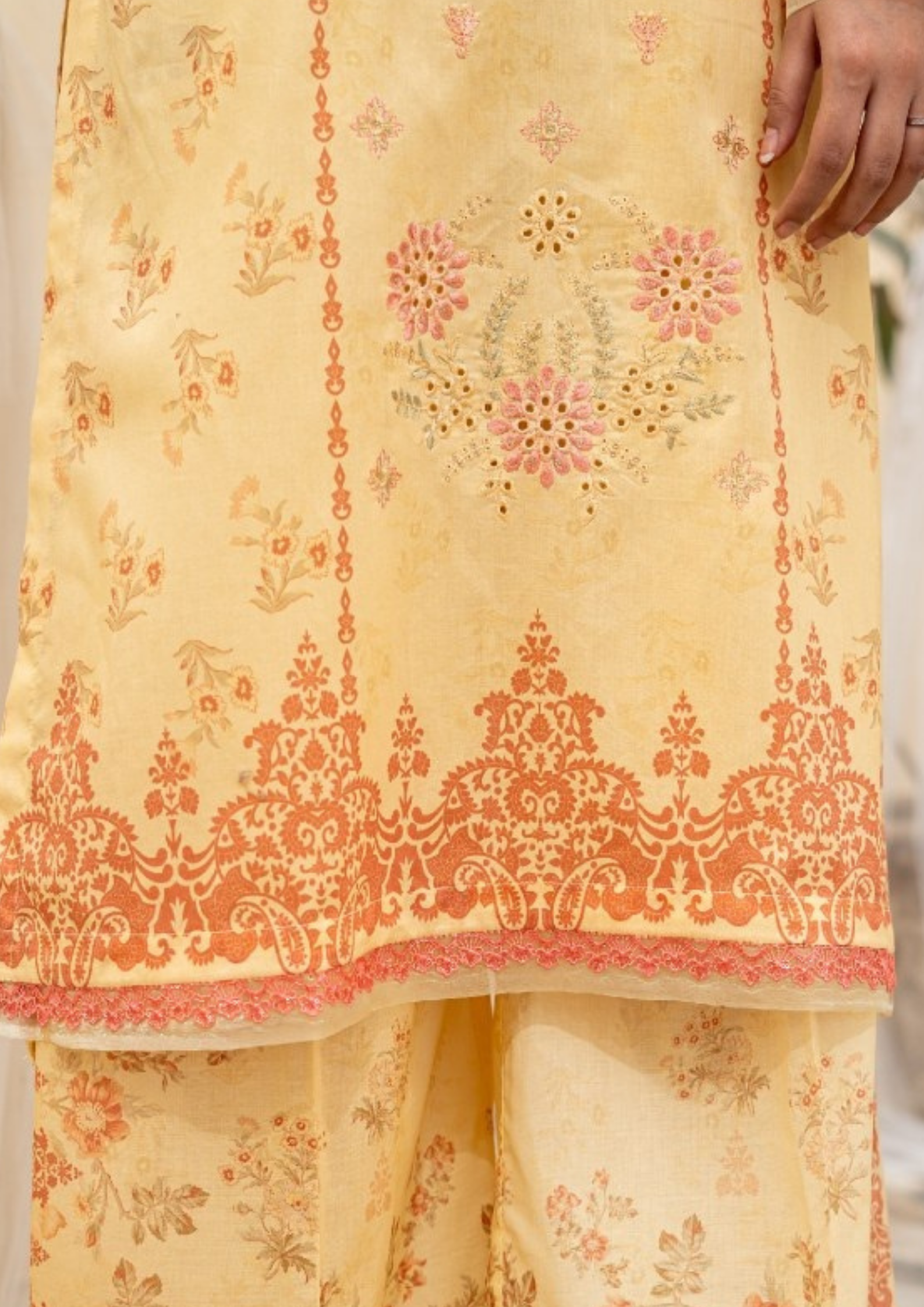SAJAL - Unstitched 3-Piece Digital Lawn