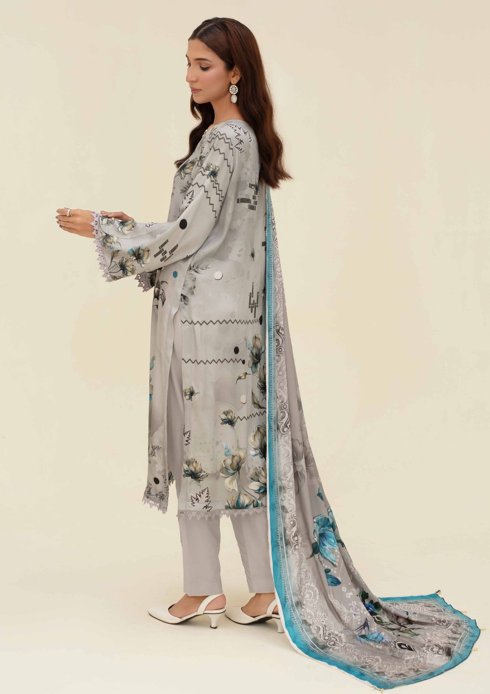 RIWAAYAT - 3-PCS Unstitched Prints