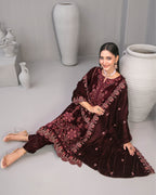 NAFISA - Unstitched Luxury Velvet