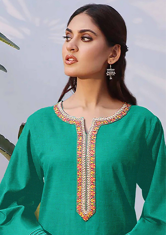 ARZOO - Unstitched 2-Piece Embroidered Lawn