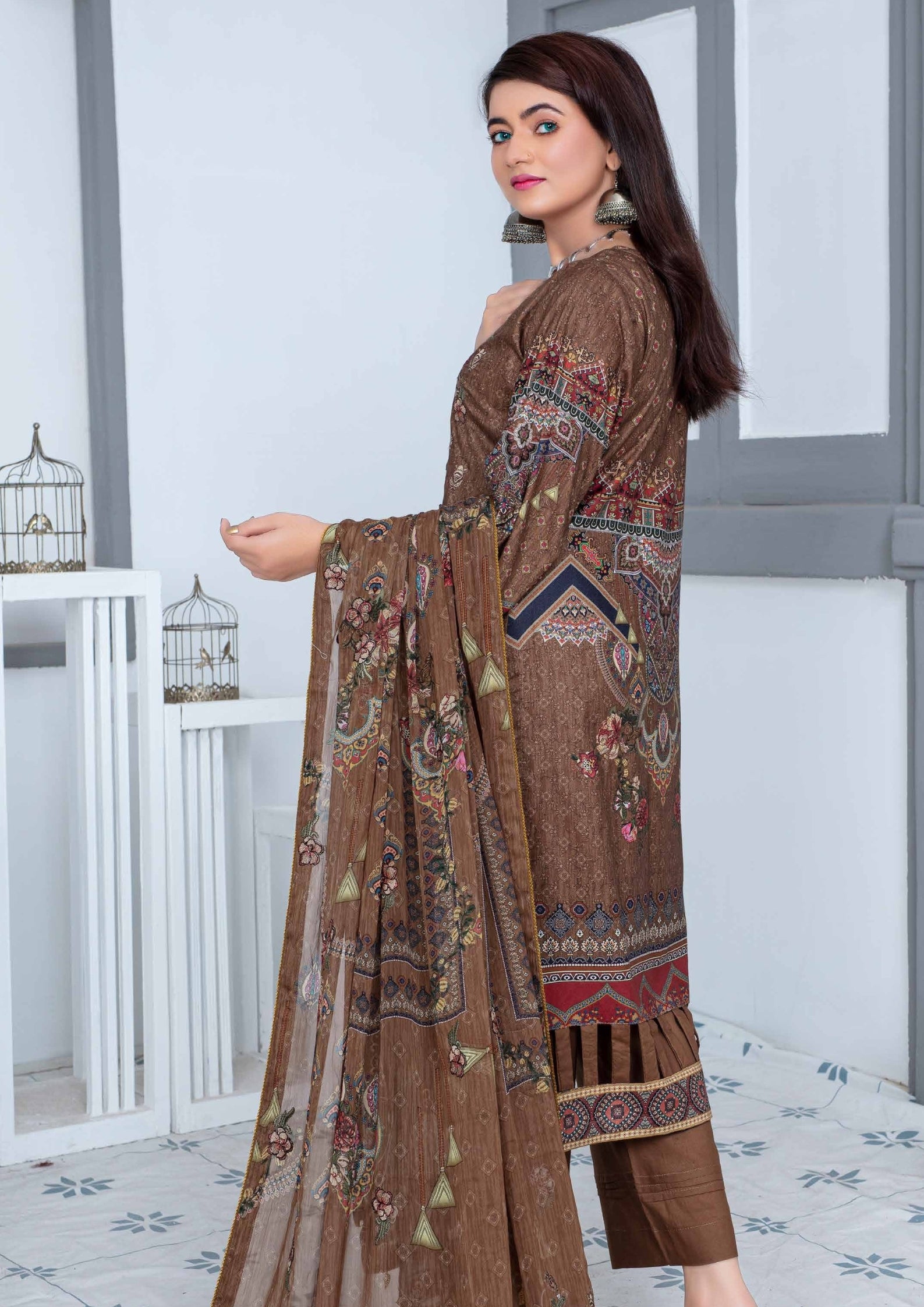 SAHIBA - Superior Linen Digital Print