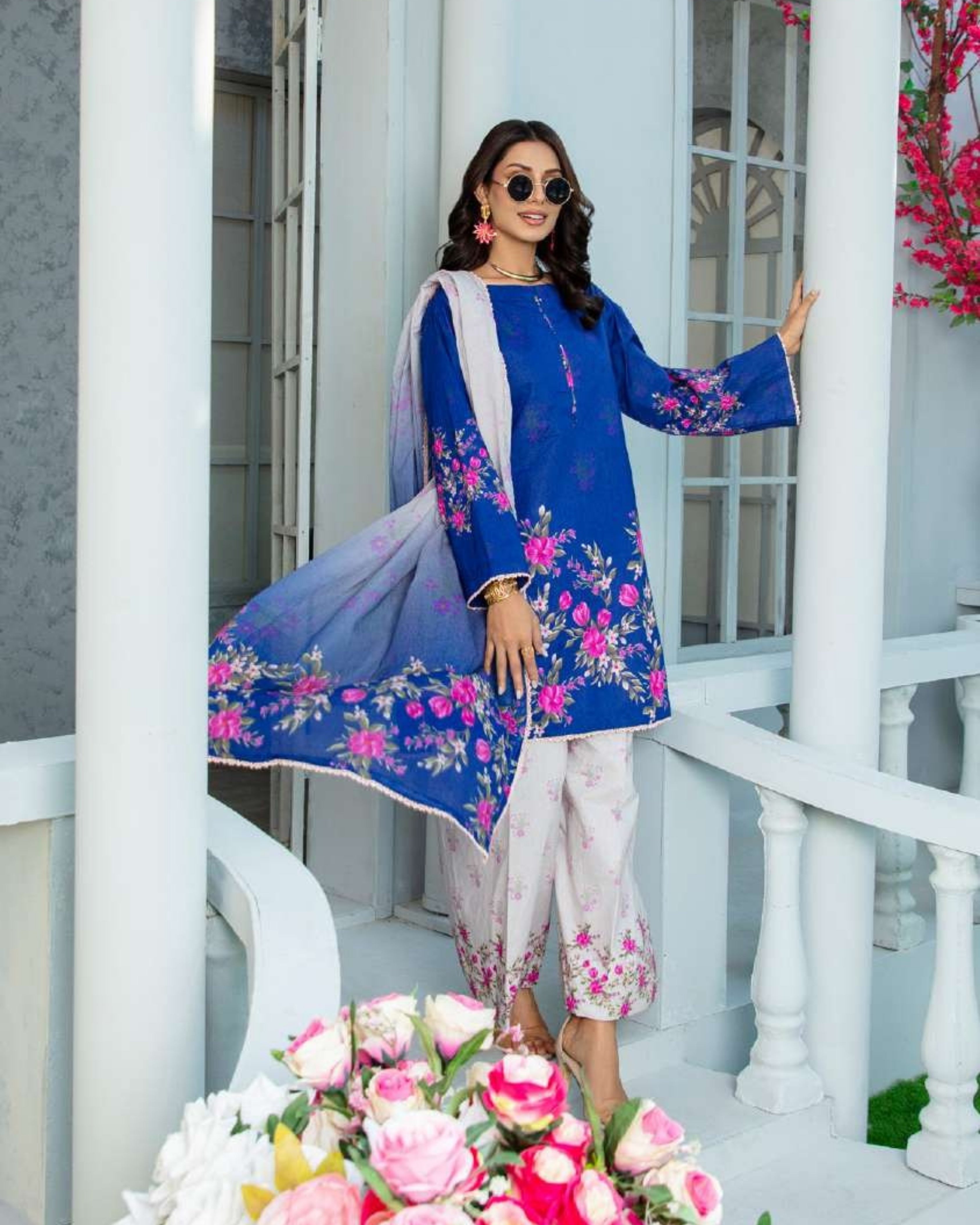GULZAR - Stitched Lawn by Moncheri