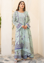 SAJAL - Unstitched 3-Piece Digital Lawn