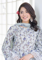 PEHNAWAA - Unstitched 3-Piece Digital Printed Lawn